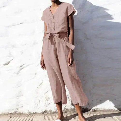 W&W Mode - Vintage Frauen Jumpsuit