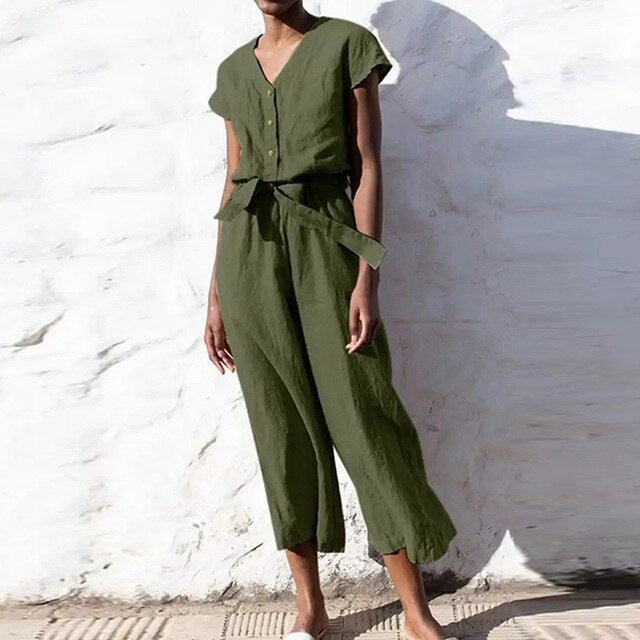 W&W Mode - Vintage Frauen Jumpsuit