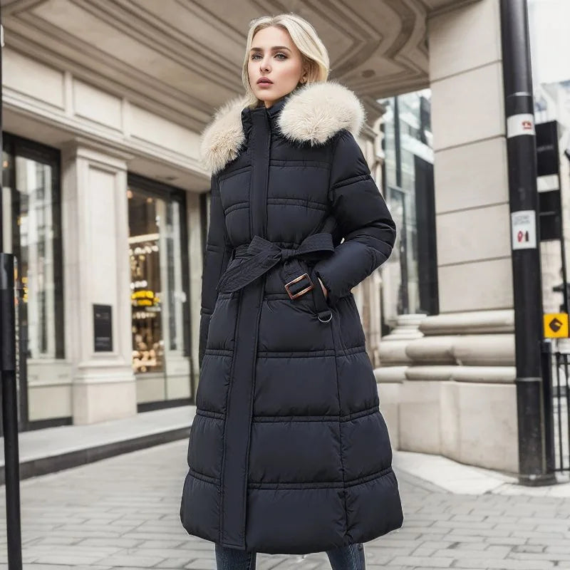 W&W Mode | Luxuriöser Langer Parka für Damen