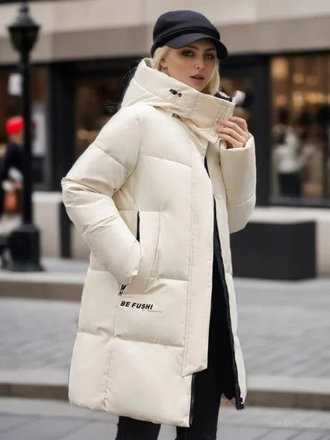W&W Mode – Langer Mantel für Frauen