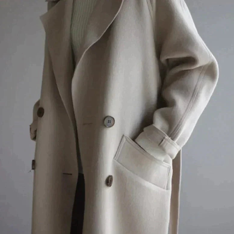 W&W Mode | Herbst-/Wintermantel Aus Wolle Für Damen