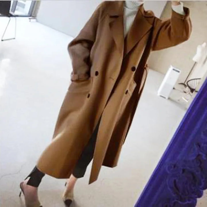 W&W Mode | Herbst-/Wintermantel Aus Wolle Für Damen