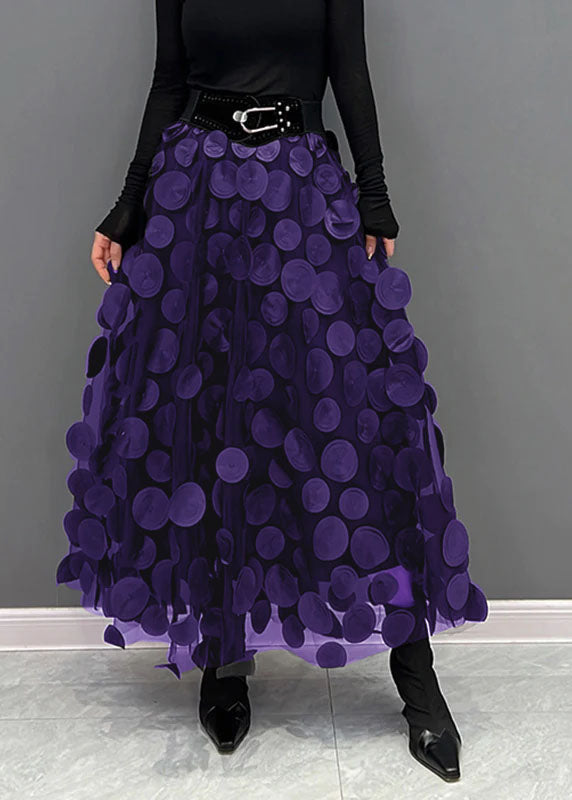 Damen Rock aus Baumwolle mit Punkte-Muster & Femininer Passform | W&W Mode