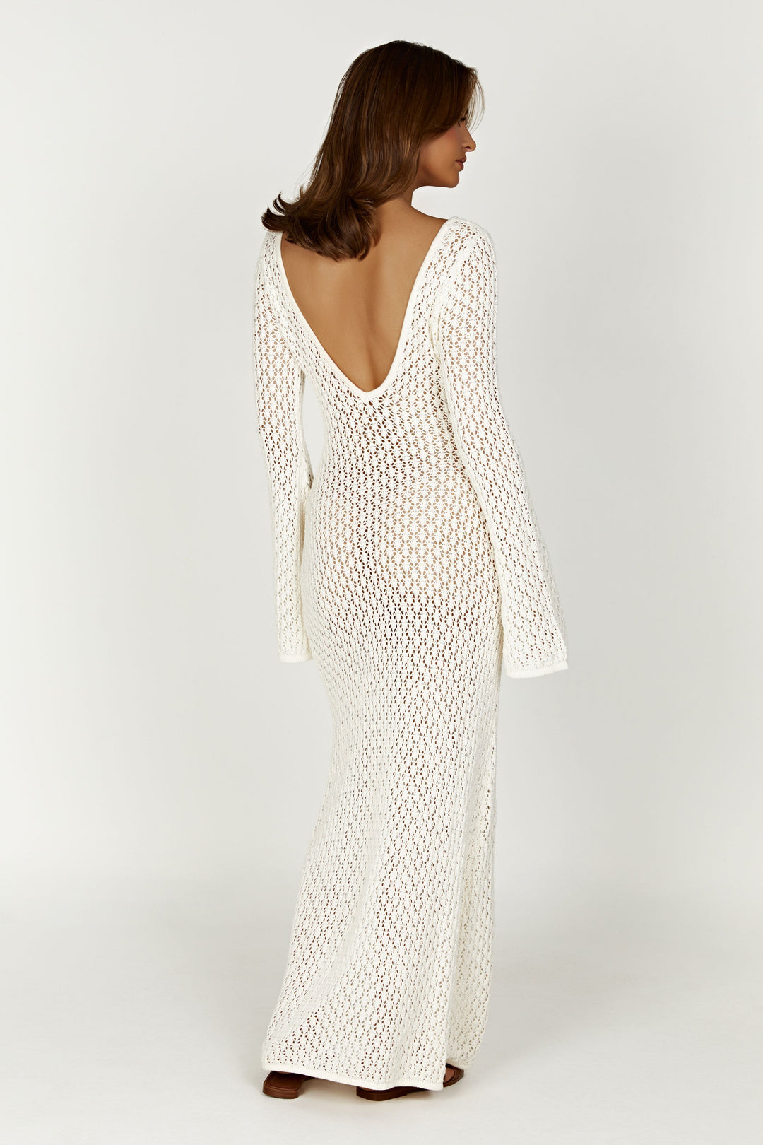 W&W Mode | Luftig Gestricktes Strandkleid