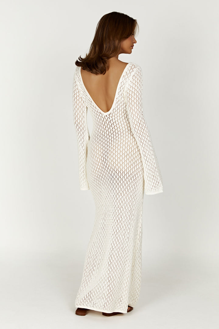 W&W Mode | Luftig Gestricktes Strandkleid