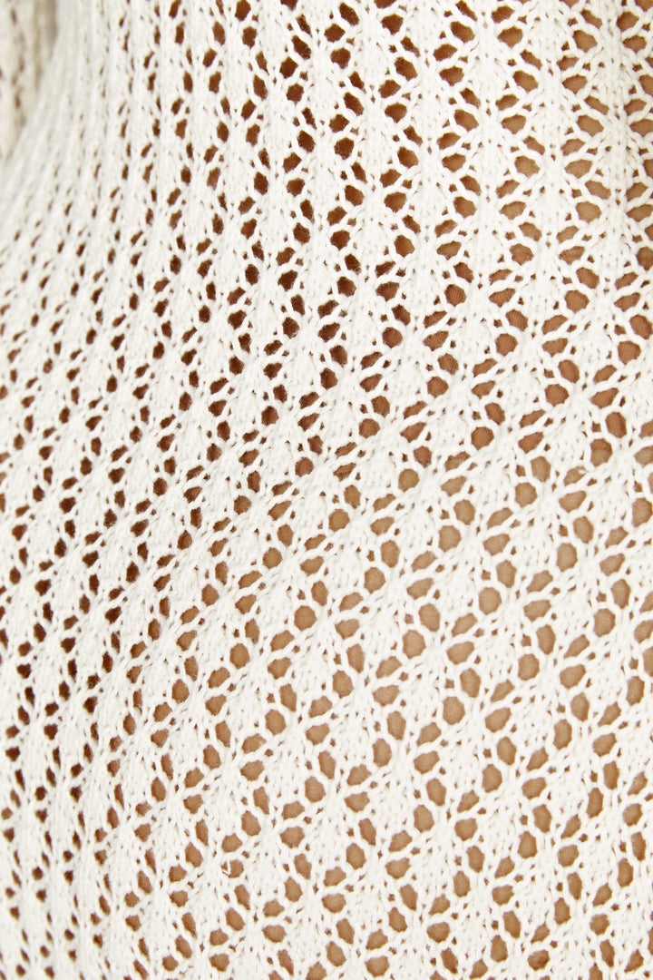 W&W Mode | Luftig Gestricktes Strandkleid