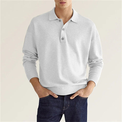 W&W Mode | Stilvolles Lässiges Langarm-Poloshirt