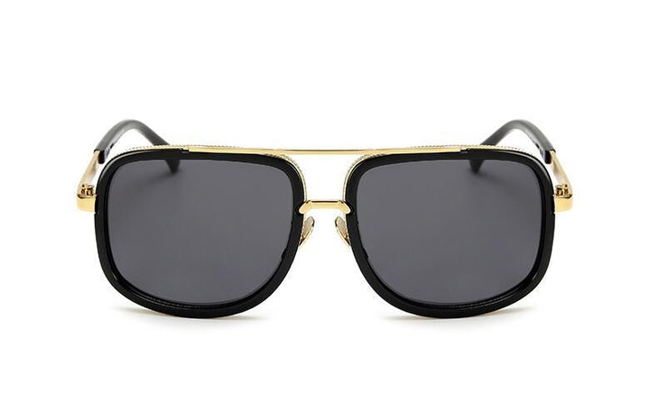W&W Mode | Luxus Herren Sonnenbrille Mit Quadratischem Rahmen