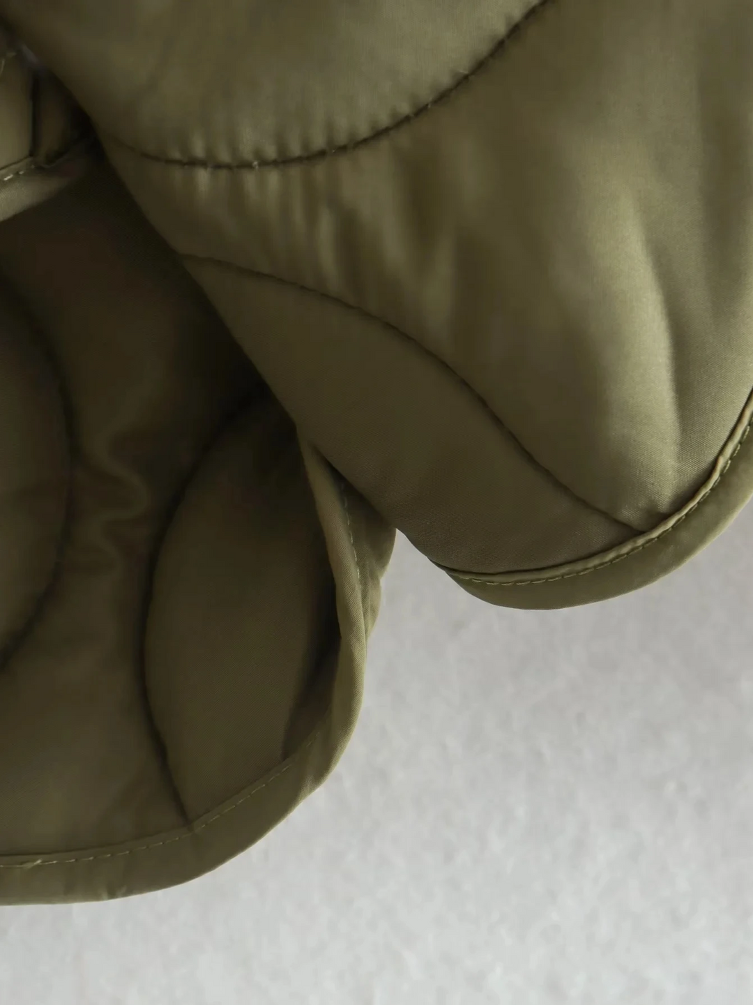 W&W Mode | Gepolsterte Jacke Damen, Leichtes Übergröße Modell Mit Taschen, Knopfverschluss