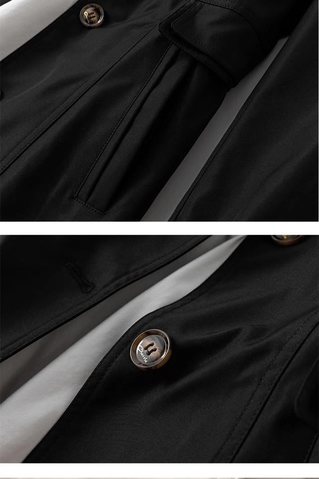 W&W Mode | Schlanker Damen Trenchcoat Im Koreanischen Stil Für Frühling Und Herbst