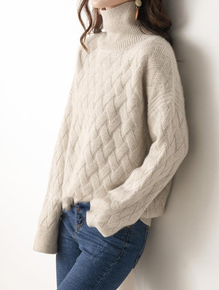 W&W Mode | Damen Rollkragenpullover