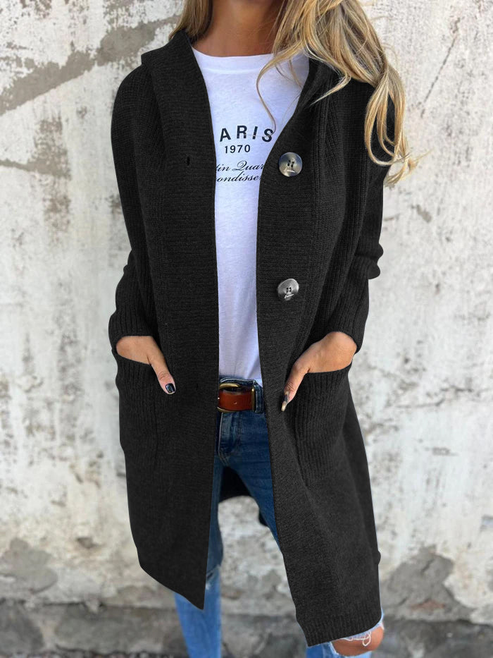 W&W Mode | Lange Und Bequeme Strickjacke