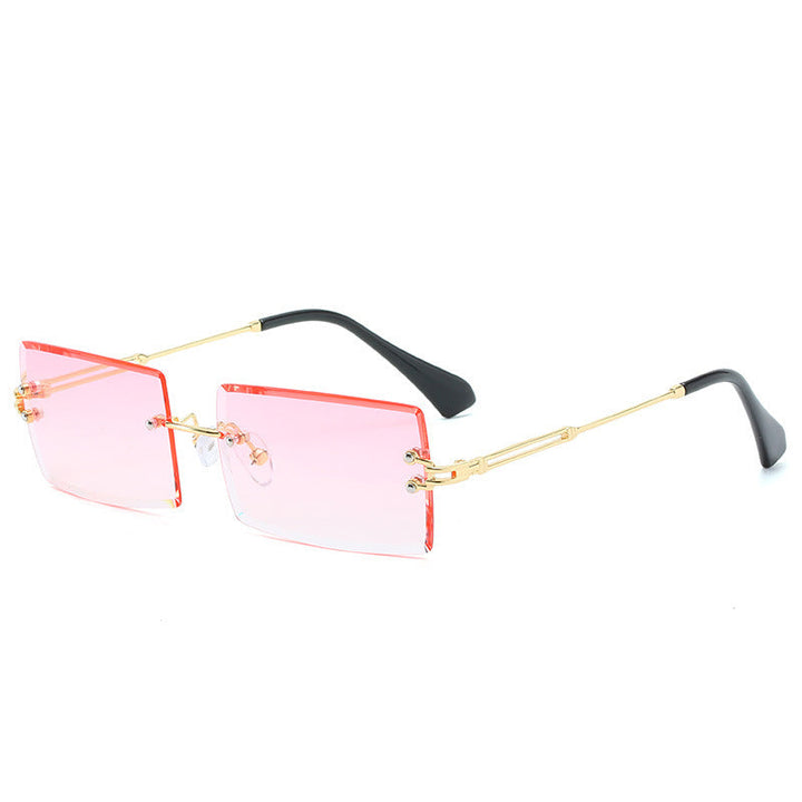W&W Mode | Modische Rechteckige Sonnenbrille Im Retro Stil