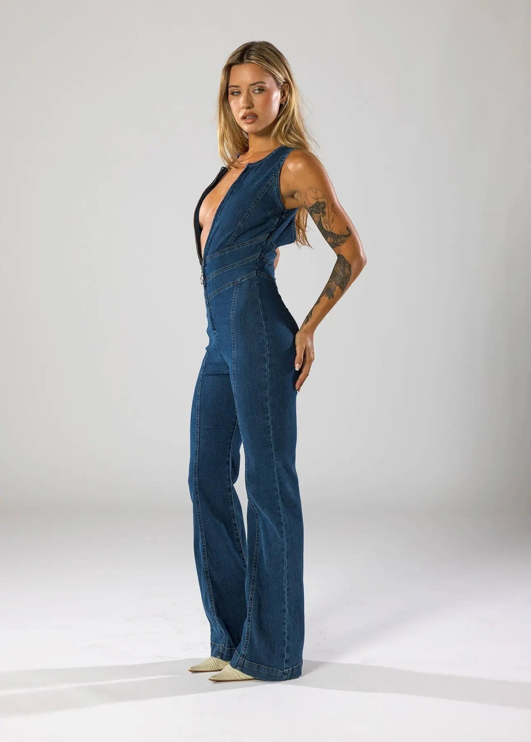 W&W Mode | Denim Jumpsuit