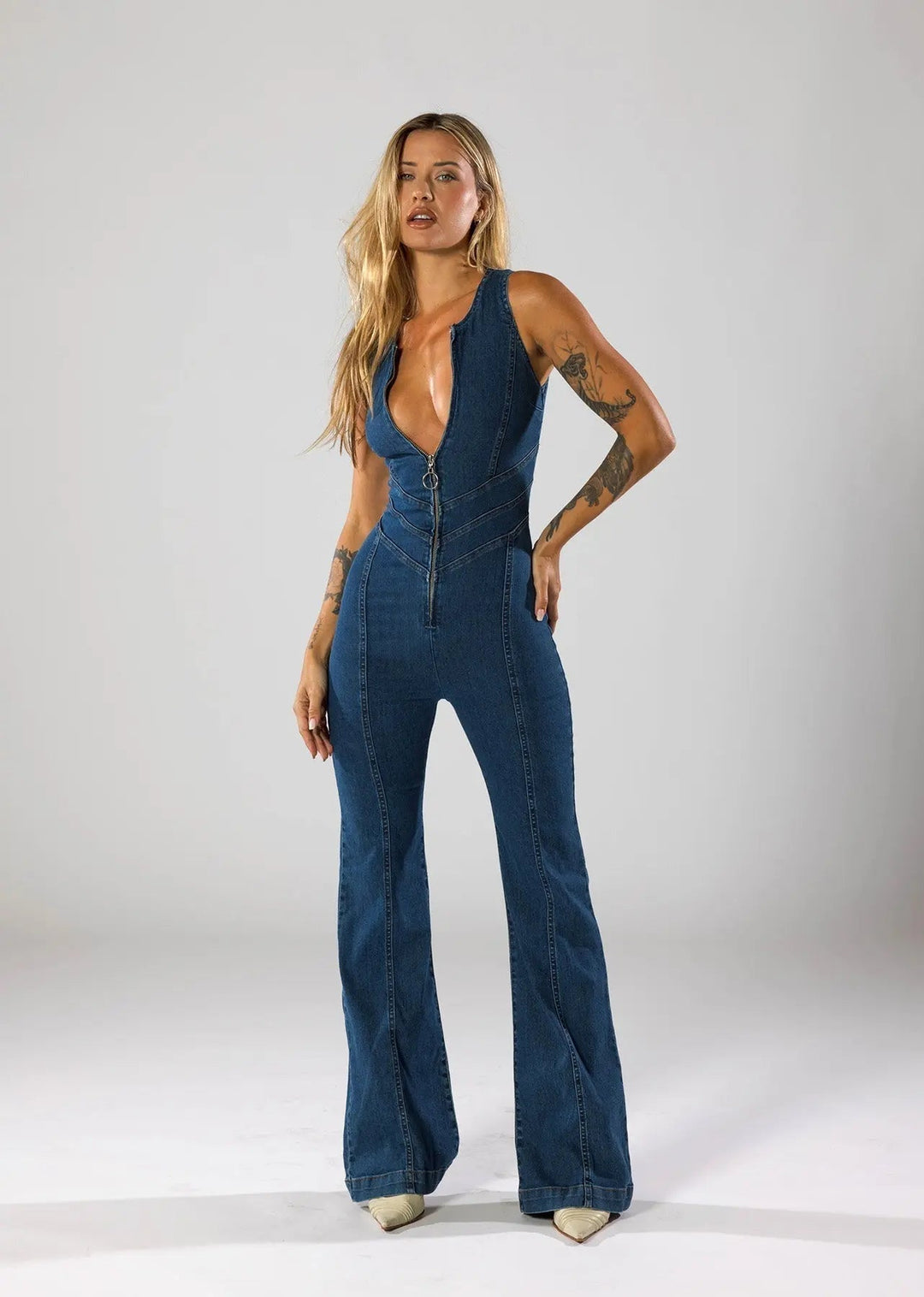 W&W Mode | Denim Jumpsuit