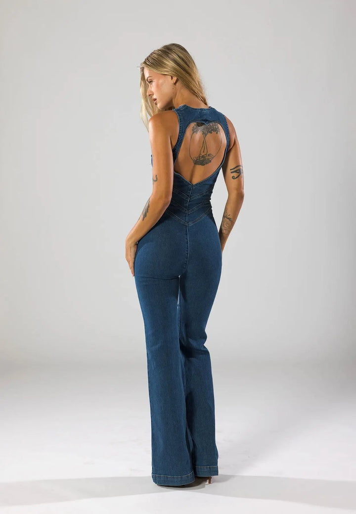 W&W Mode | Denim Jumpsuit