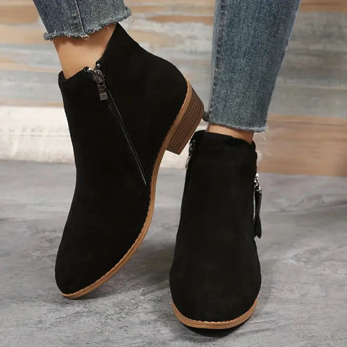W&W Mode | Stylische Vegan Leder Stiefeletten