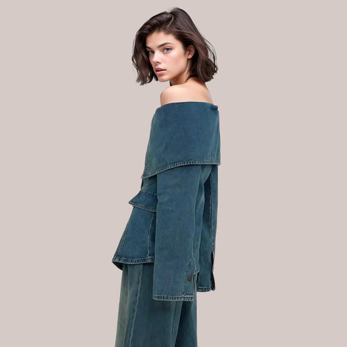 W&W Mode - Stilvolle Jeansjacke mit Knopfdetails