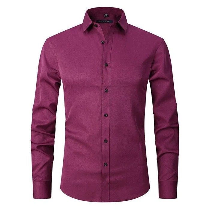 W&W Mode | Stretchy anti-kreuk overhemd