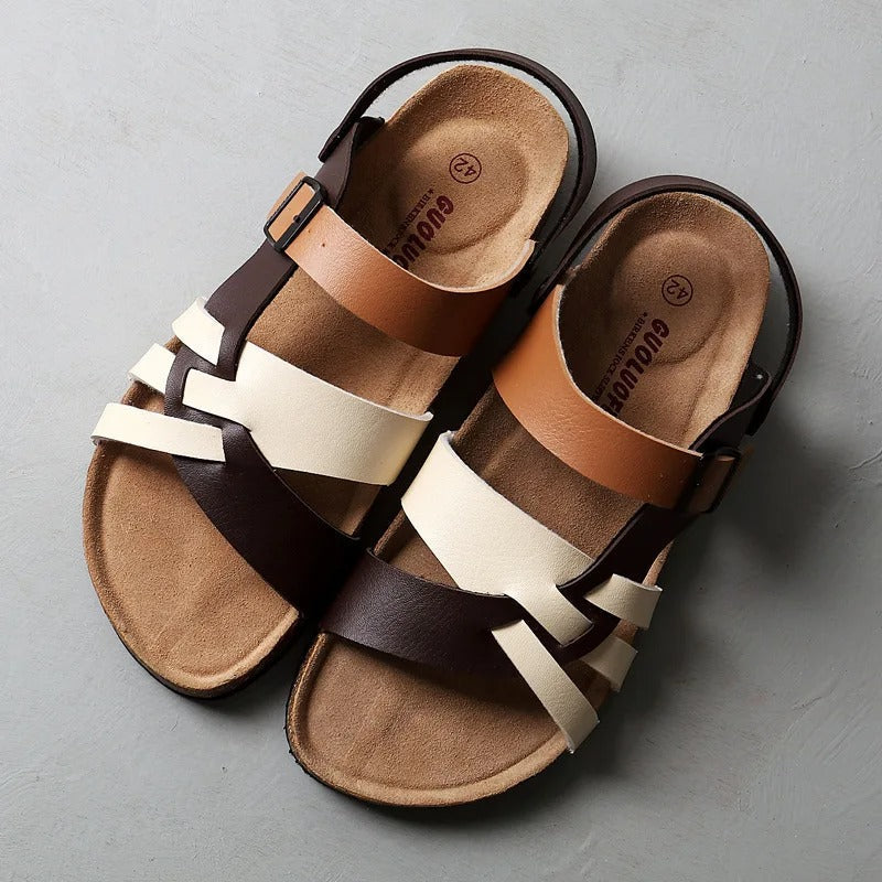 W&W Mode | Klassische Ledersandalen