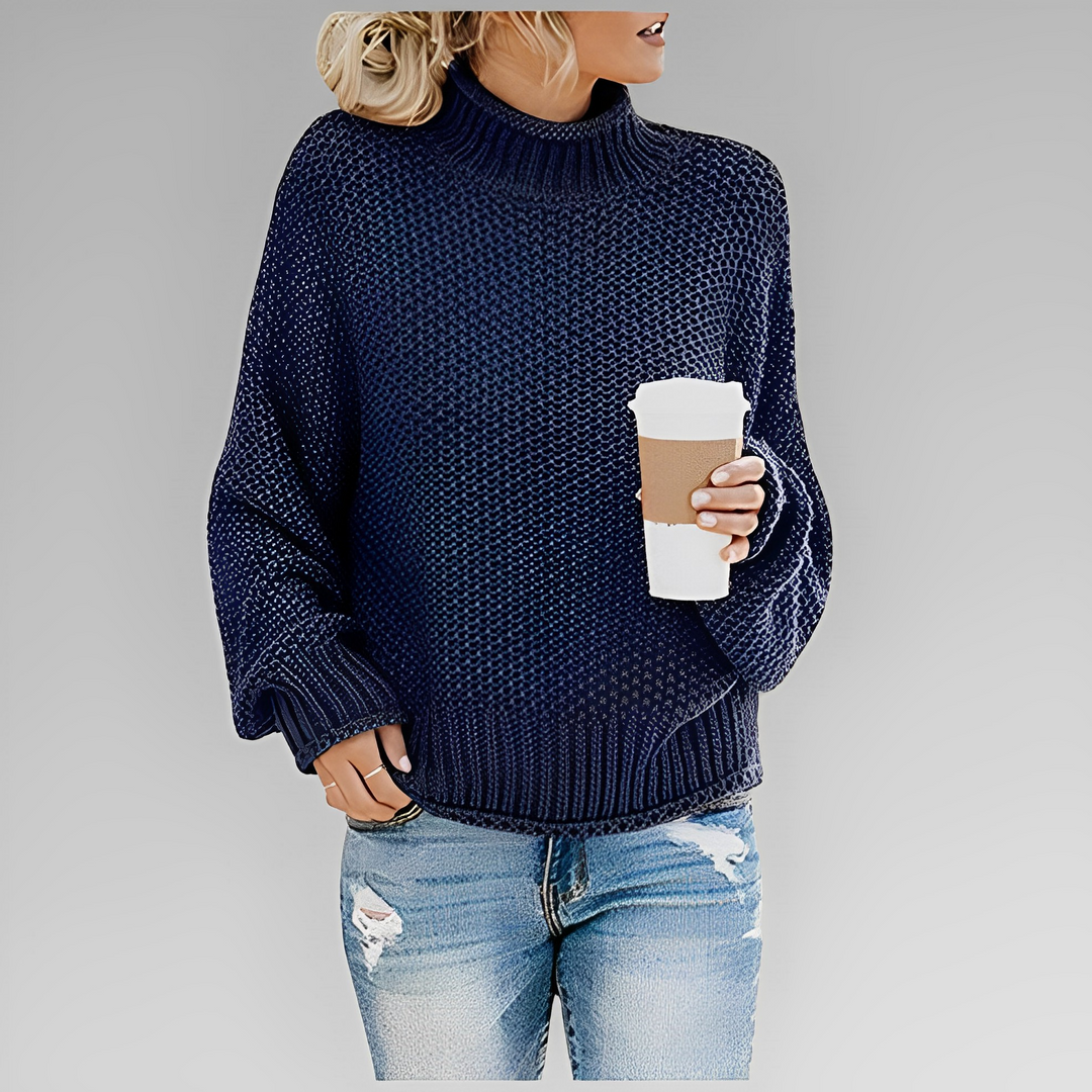 W&W Mode Einfacher Und Eleganter Pullover