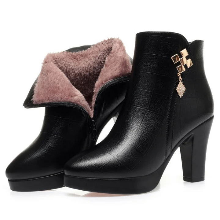 W&W Mode | Elegante Damen Stiefeletten Mit Rutschfester Sohle Und Komfort