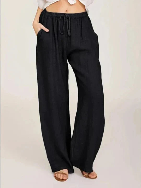 W&W Mode | Baumwoll Leinen Hose