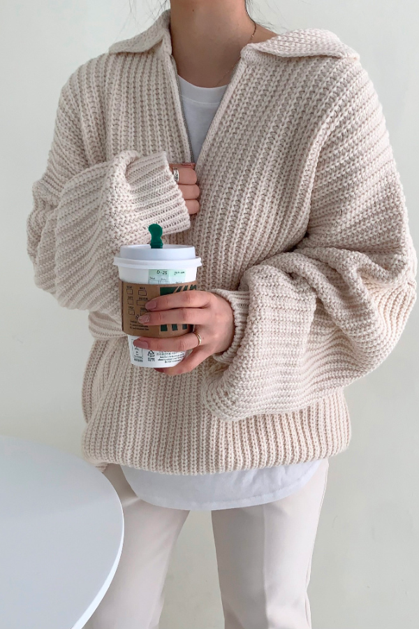 W&W Mode - Winter Ritsen Pullover