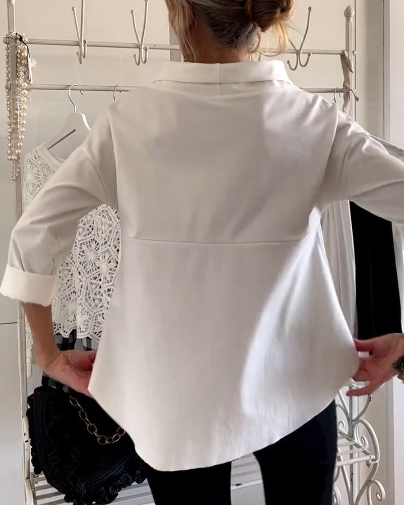 W&W Mode | Damen Sweatshirt Baumwolle