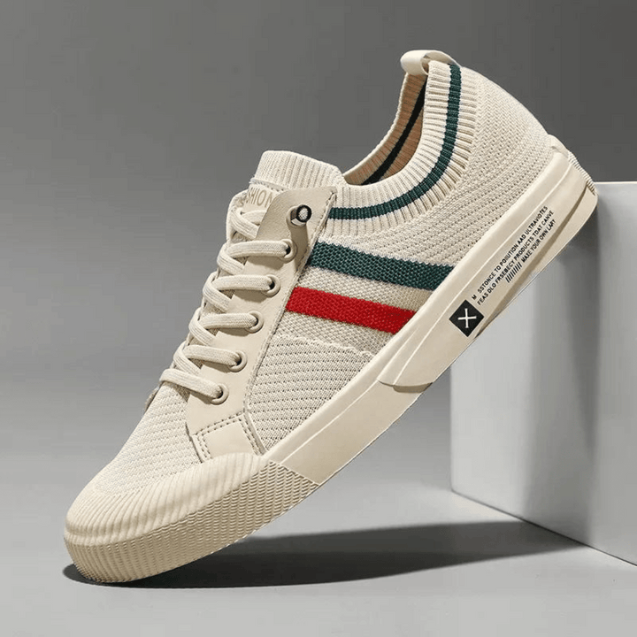 W&W Mode | Lässige Sneakers Mit Strickmuster Für Männer