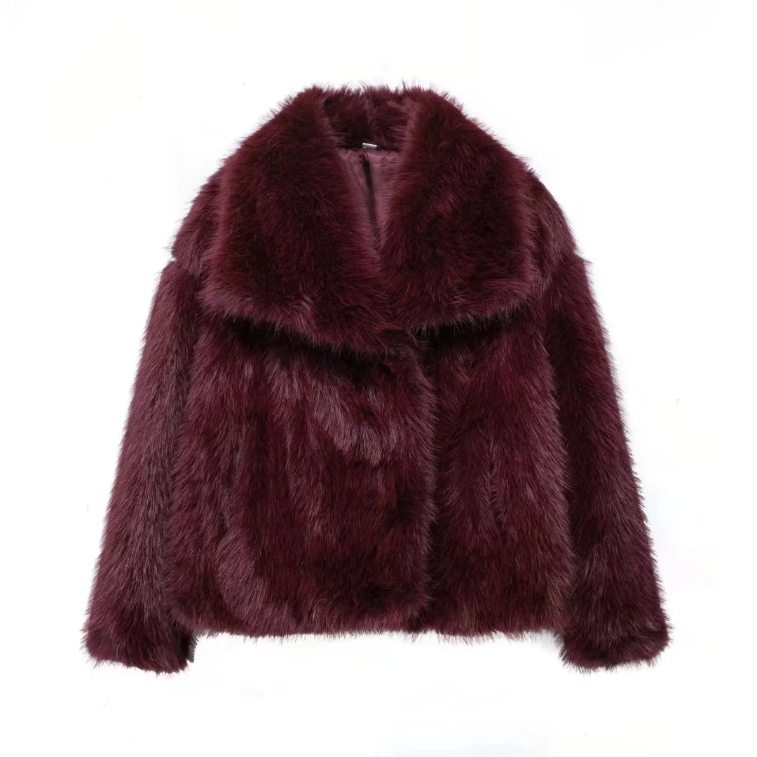 W&W Mode | Flauschige Pelzjacke Für Winter