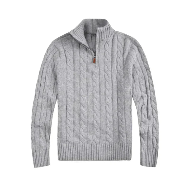 W&W Mode | Trendy Strickjacke Mit Reißverschluss