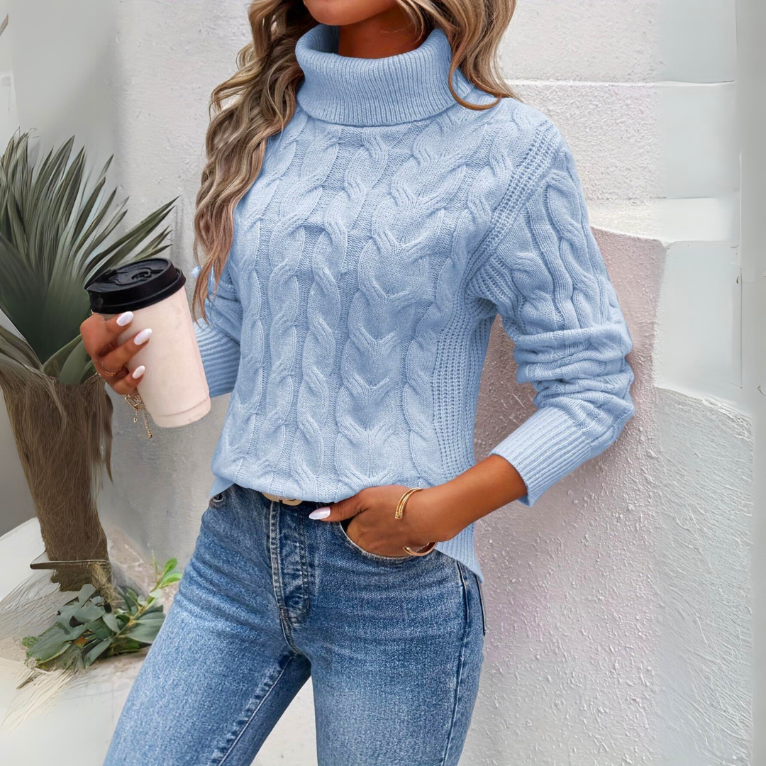 W&W Mode | Strick Rollkragenpullover