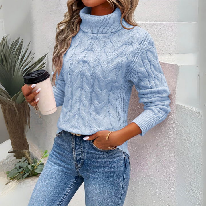 W&W Mode | Strick Rollkragenpullover