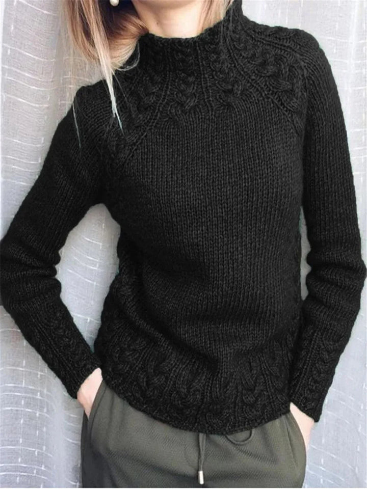 Damen Pullover mit lockerer Passform aus weichem, atmungsaktivem Material