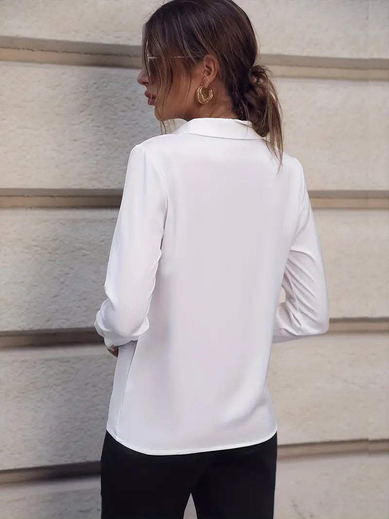 schlichte Damenbluse