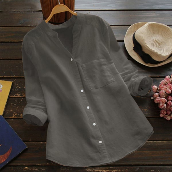 W&W Mode | Retro-Bluse mit Stickerei für Frauen