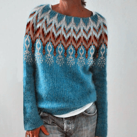W&W Mode | Damen Retro Pullover