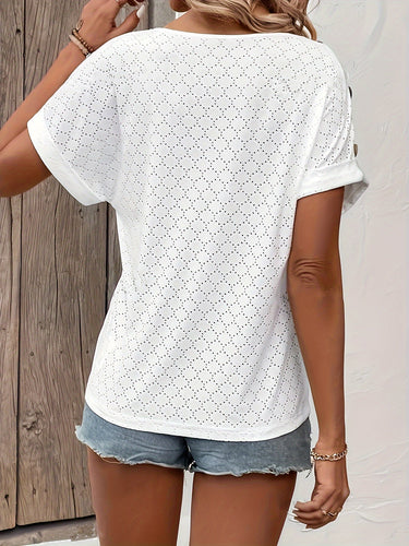 W&W Mode | Damen Weißes T-Shirt
