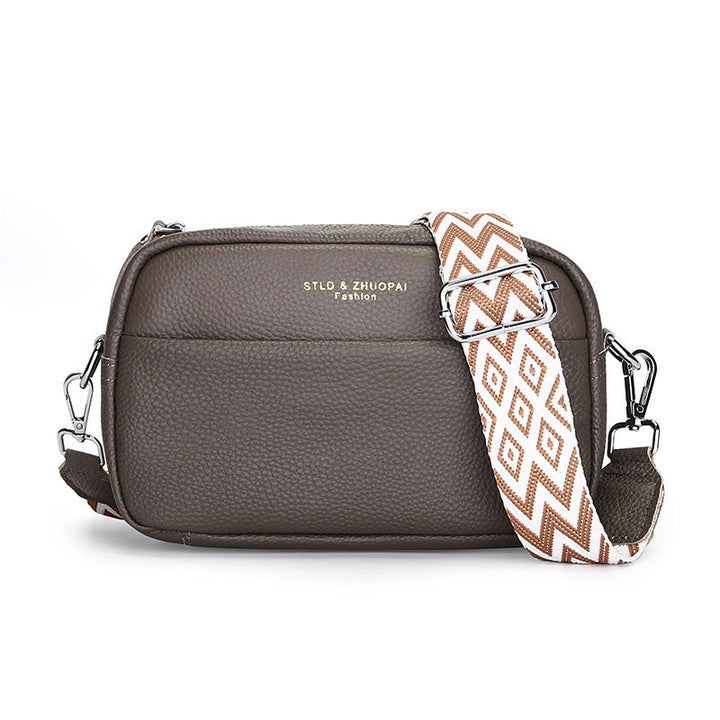 W&W Mode | Schlichte Schultertasche Aus Veganem Leder Im Kleinen Quadratischen Format