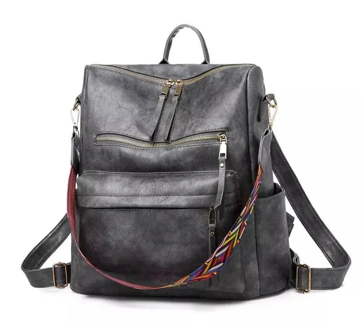 W&W Mode | Elegante Leder Rucksack