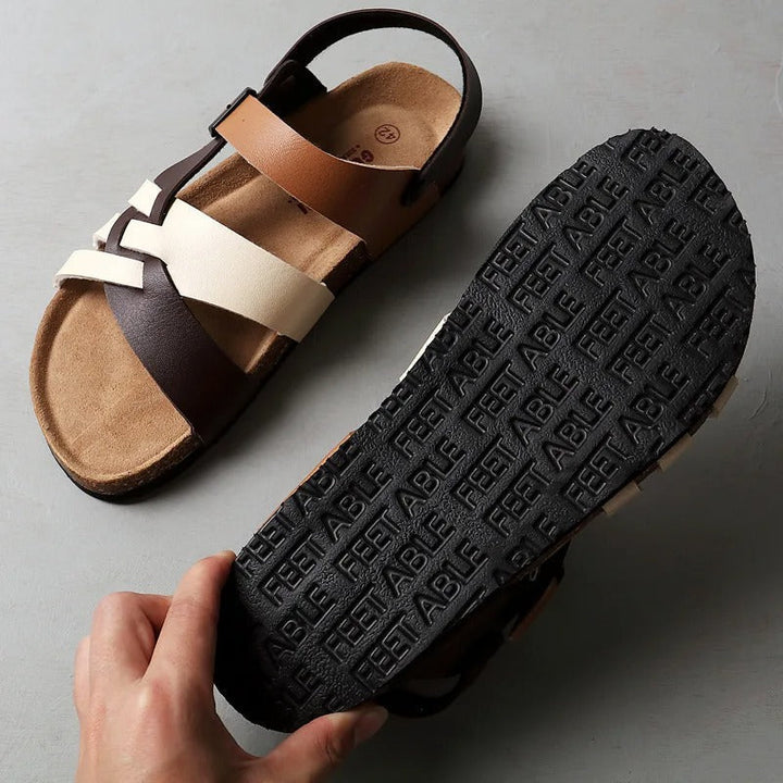 W&W Mode | Klassische Ledersandalen