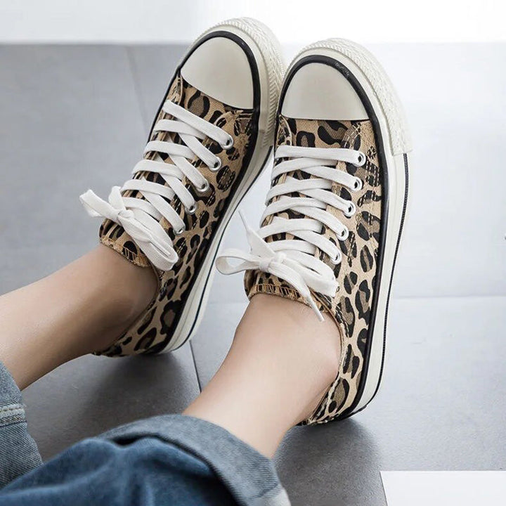 W&W Mode | Leopard Turnschuhe