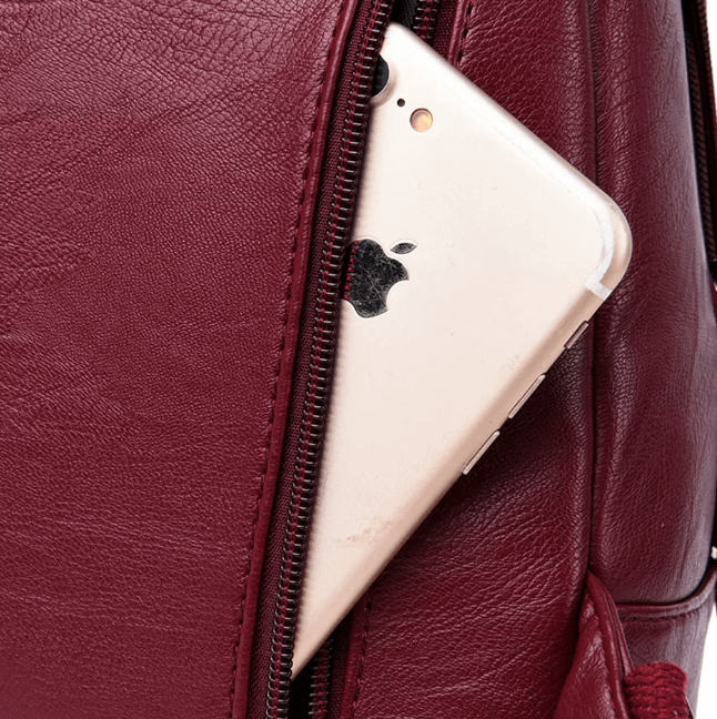 W&W Mode | Leder Rucksack Zeitlose Eleganz Und Praktische Funktionalität