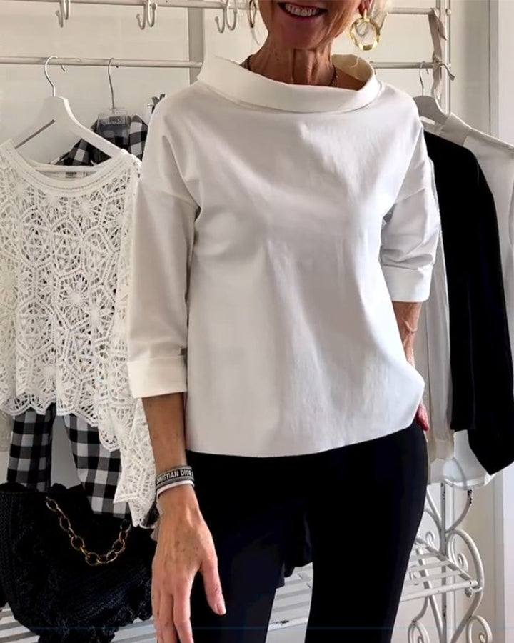 W&W Mode | Damen Sweatshirt Baumwolle