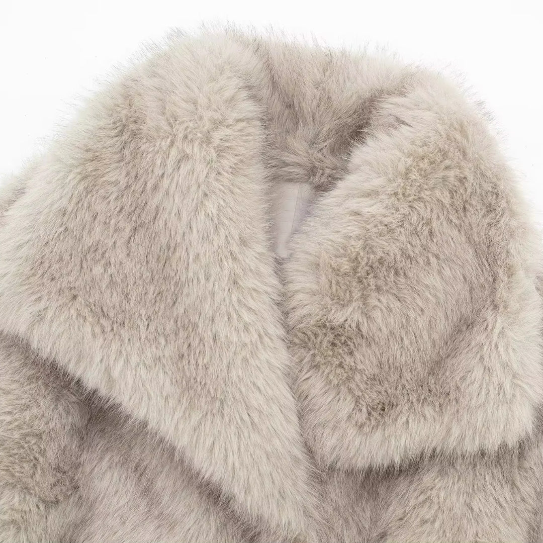 W&W Mode | Flauschige Pelzjacke Für Winter