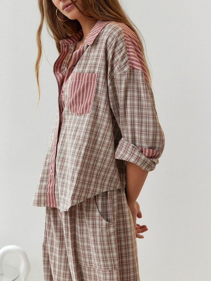 W&W Mode | Lockeres Pyjama-Set