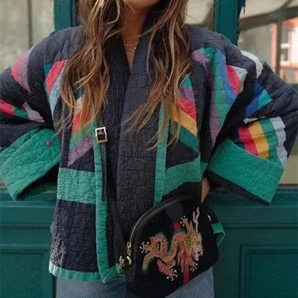 W&W Mode | Gequiltete Retro-Jacke