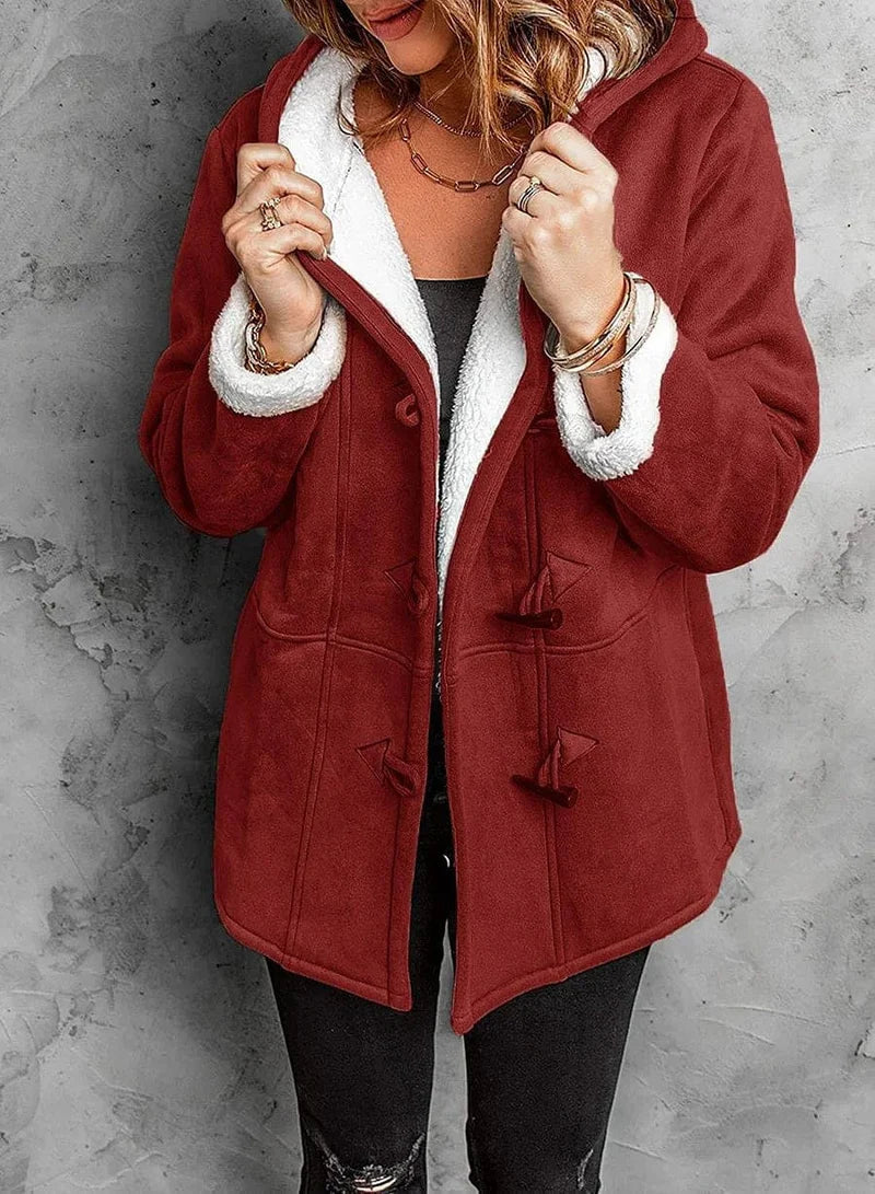 W&W Mode | stilvolle Fleece Winterjacke für Damen von Essential