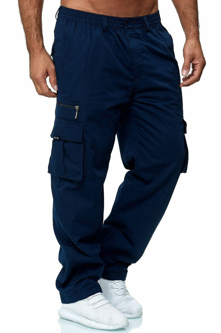W&W Mode | Bequeme Herren Cargo Hose Mit Mehreren Taschen